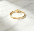 Plain Thin Gold Stackable Basic Ring